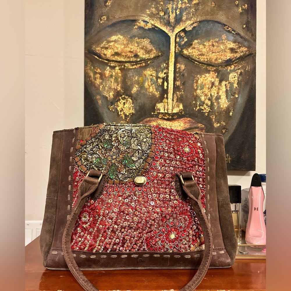 Dayaday Brown leather bag